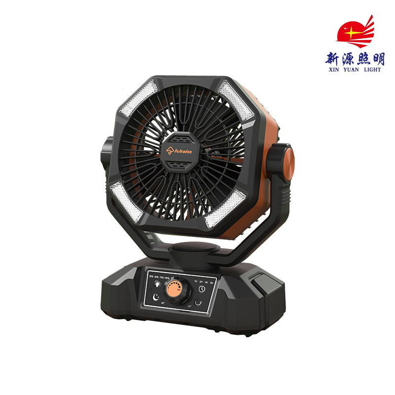 Camping Fan Barbecue Led Fan Solar Portable Fan Outdoor Camping Fan details Picture