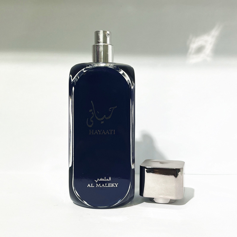 跨境热卖阿拉伯HAYAATI 蓝色绅士礼盒装男士香水 厂家直销香水perfume详情3
