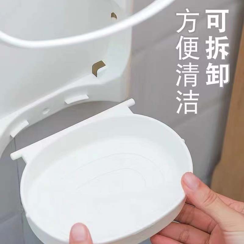 Umbrella storage rack, household entrance door storage rack, wall-mounted umbrella drainage bucket storage rack without drilling Application Scenario