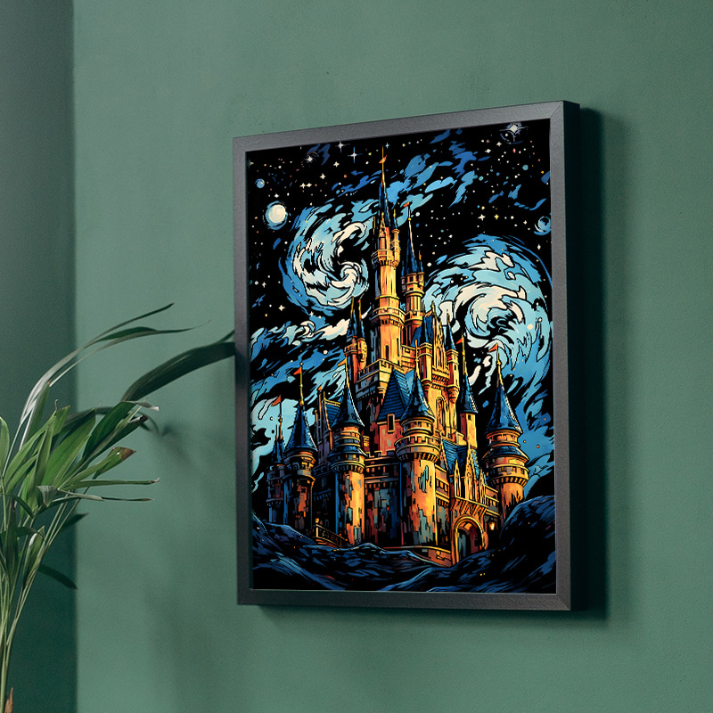 Meikede factory wholesals and directly sells children's scratch paper in any size from 32K to 16K and 8KA to 4. Customized colorful scratch paper is available Specification image