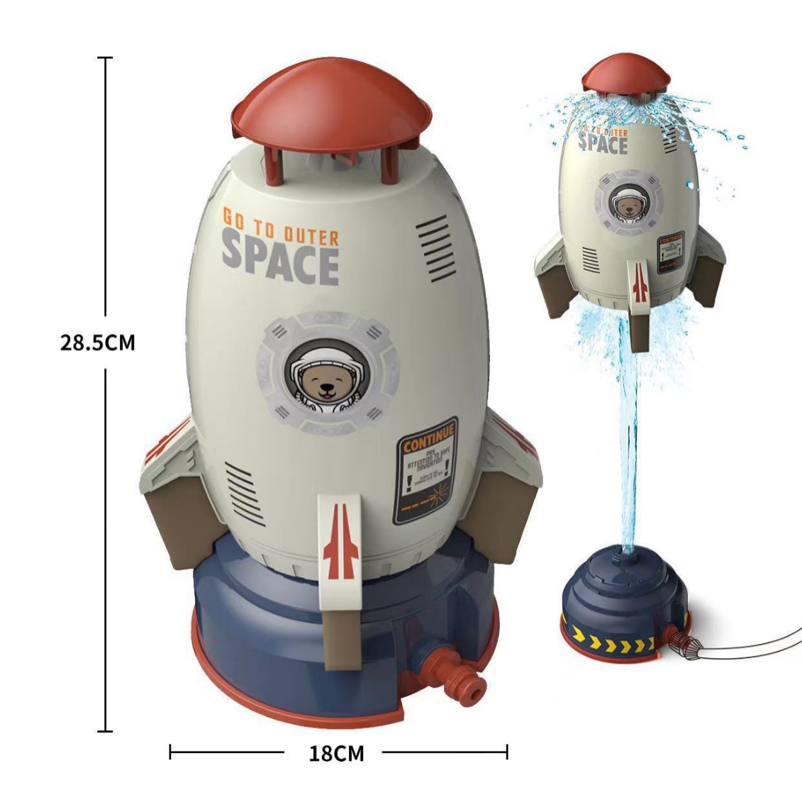 水枪/水枪儿童夏季沙滩/玩具/水枪儿童夏季户外/电动水枪白底实物图