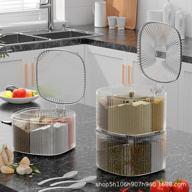 علبة صلصة مطابخ منزلية من طراز B68-XDL-1520 تحتوي على خليط متعدد الطبقات من الملح Specification image