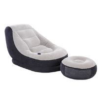 Casual lazy sofa creative single lunch break chair simple inflatable small sofa bedroom seat