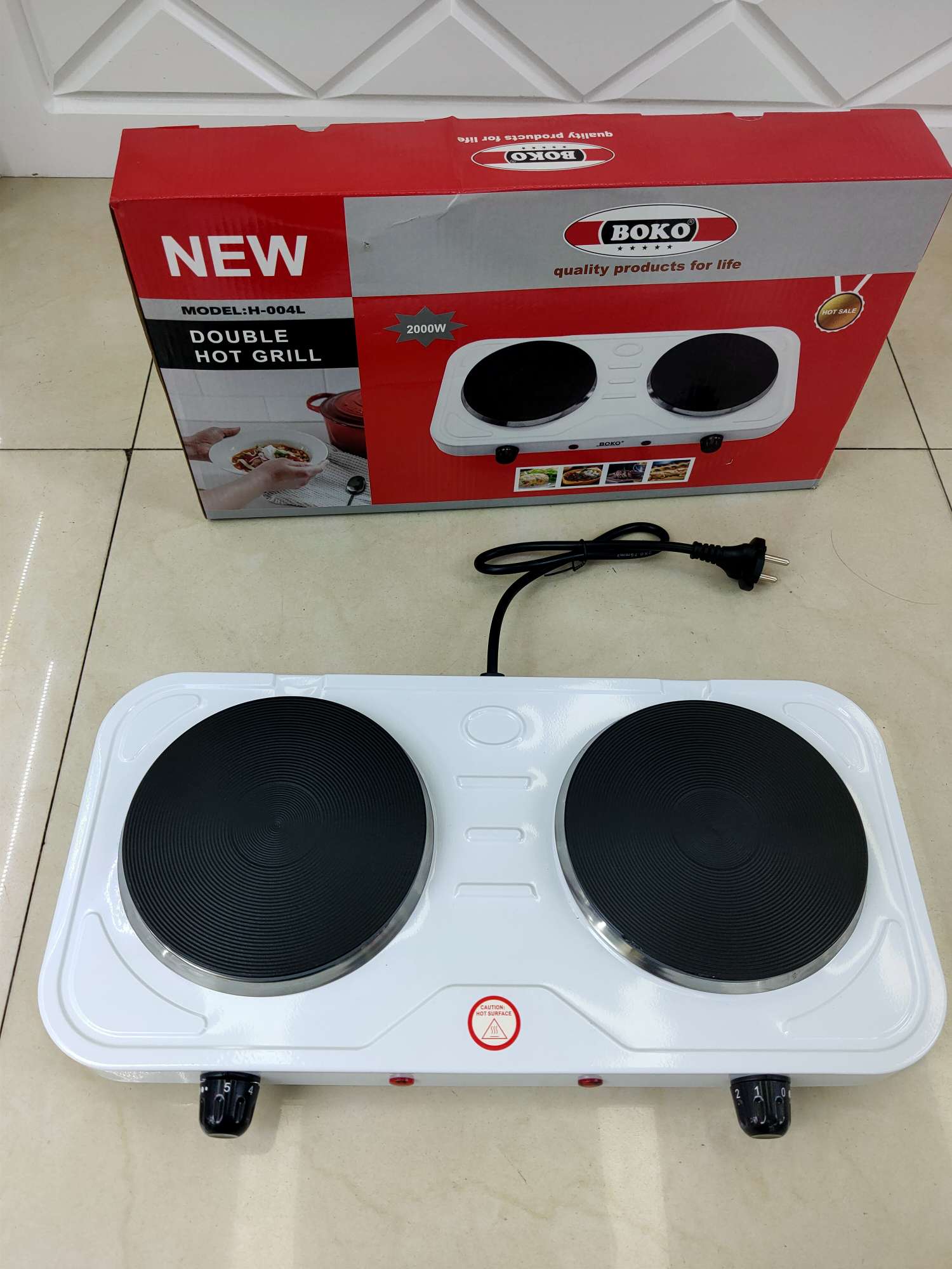 2000W double-plate electric furnace Item Picture