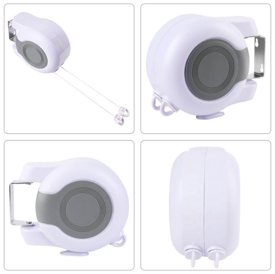 Double-line telescopic clothes drying rope, mini clothes drying device (Yamaxun bestseller), telescopic clothes drying device details Picture