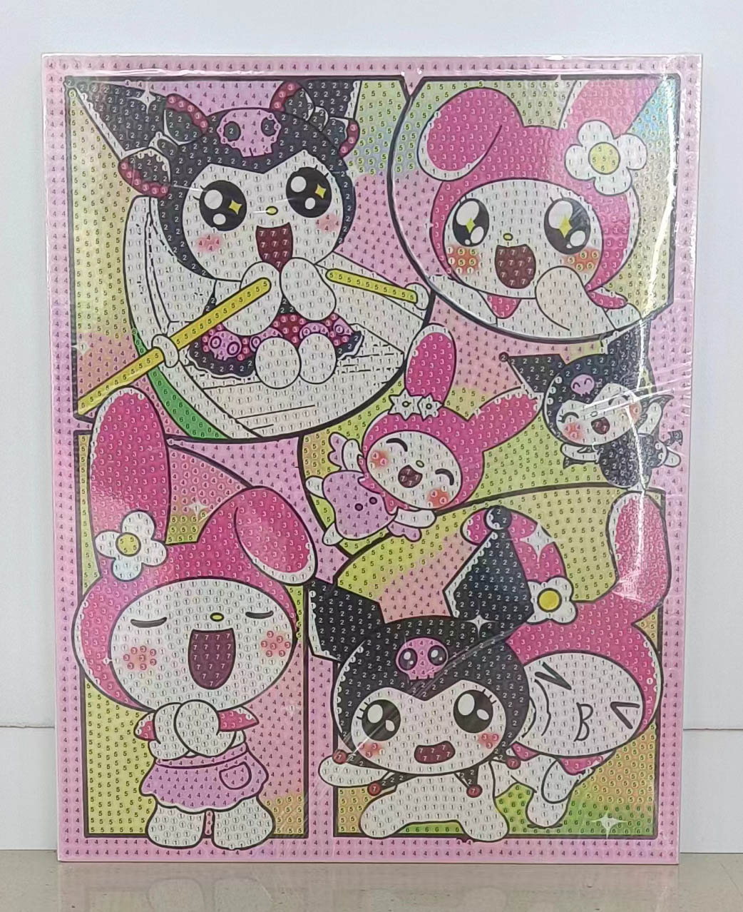 钻石画、皮画实物图