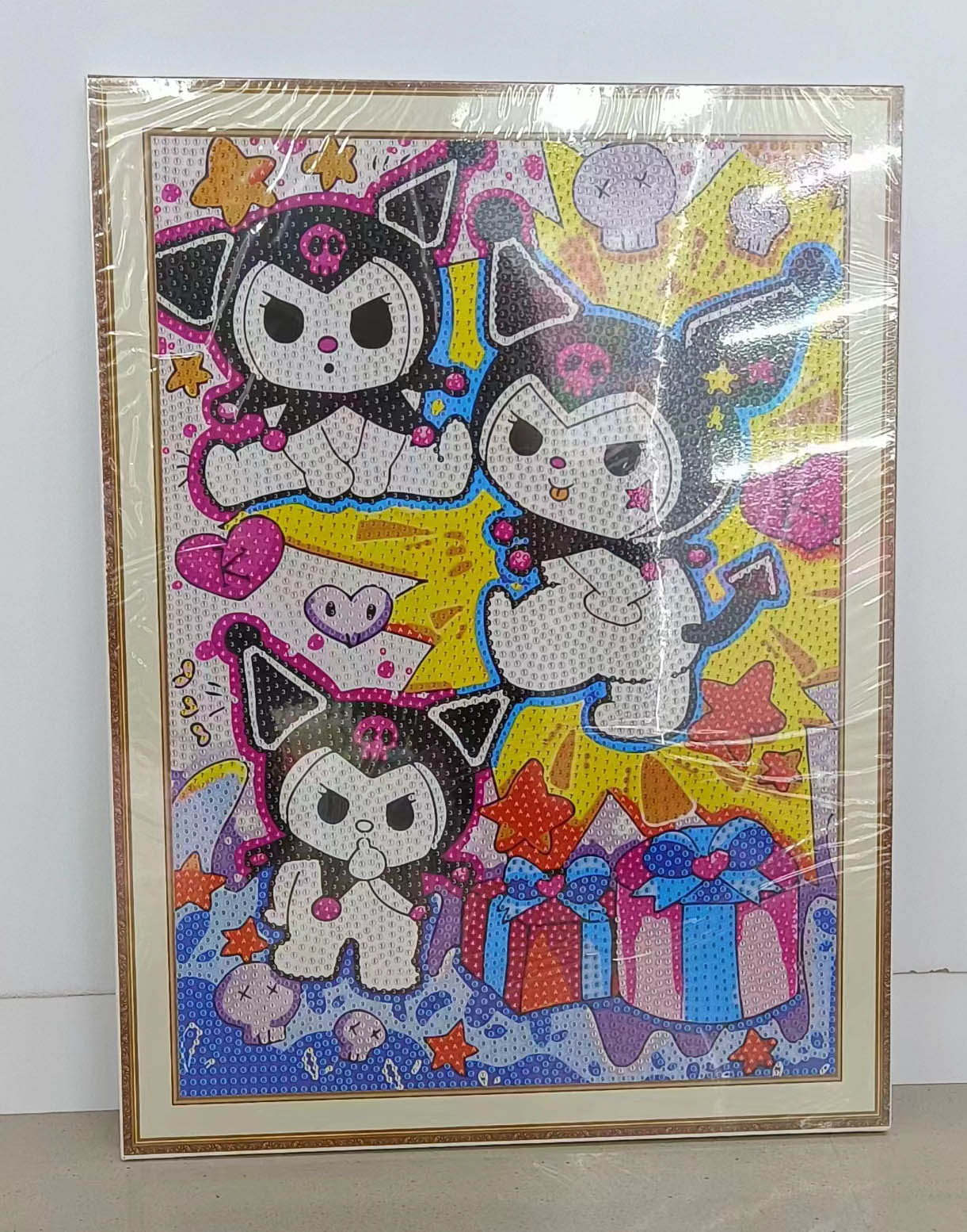 钻石画、皮画实物图