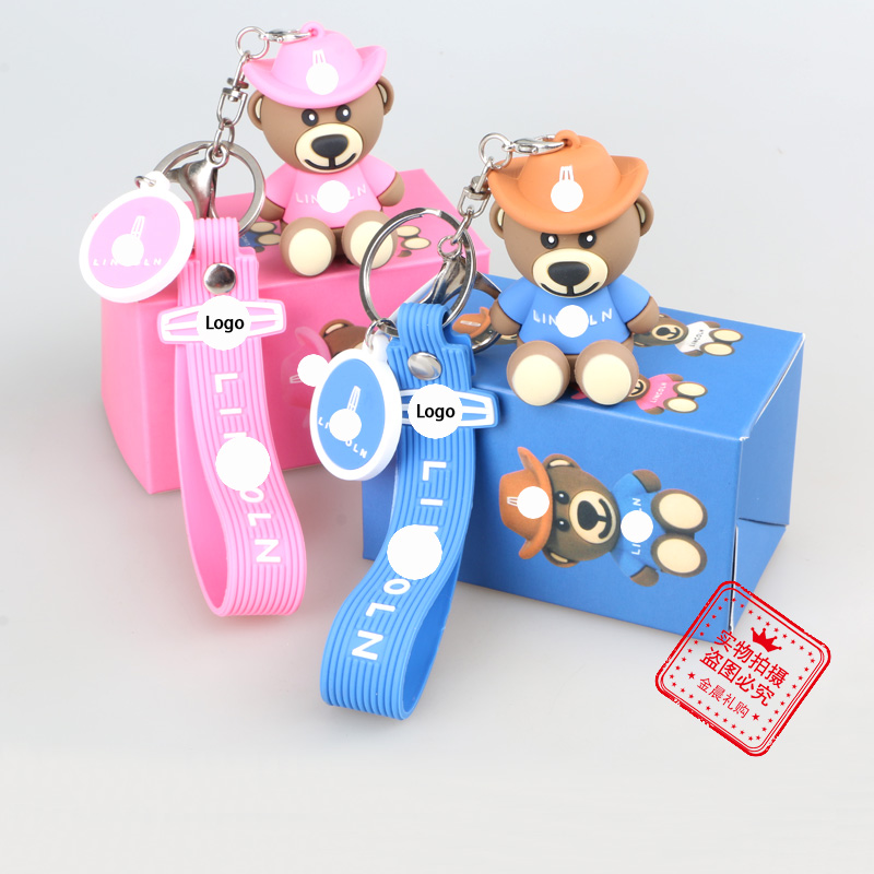 钥匙扣/钥匙扣挂件/钥匙链/pvc公仔/钥匙挂件产品图