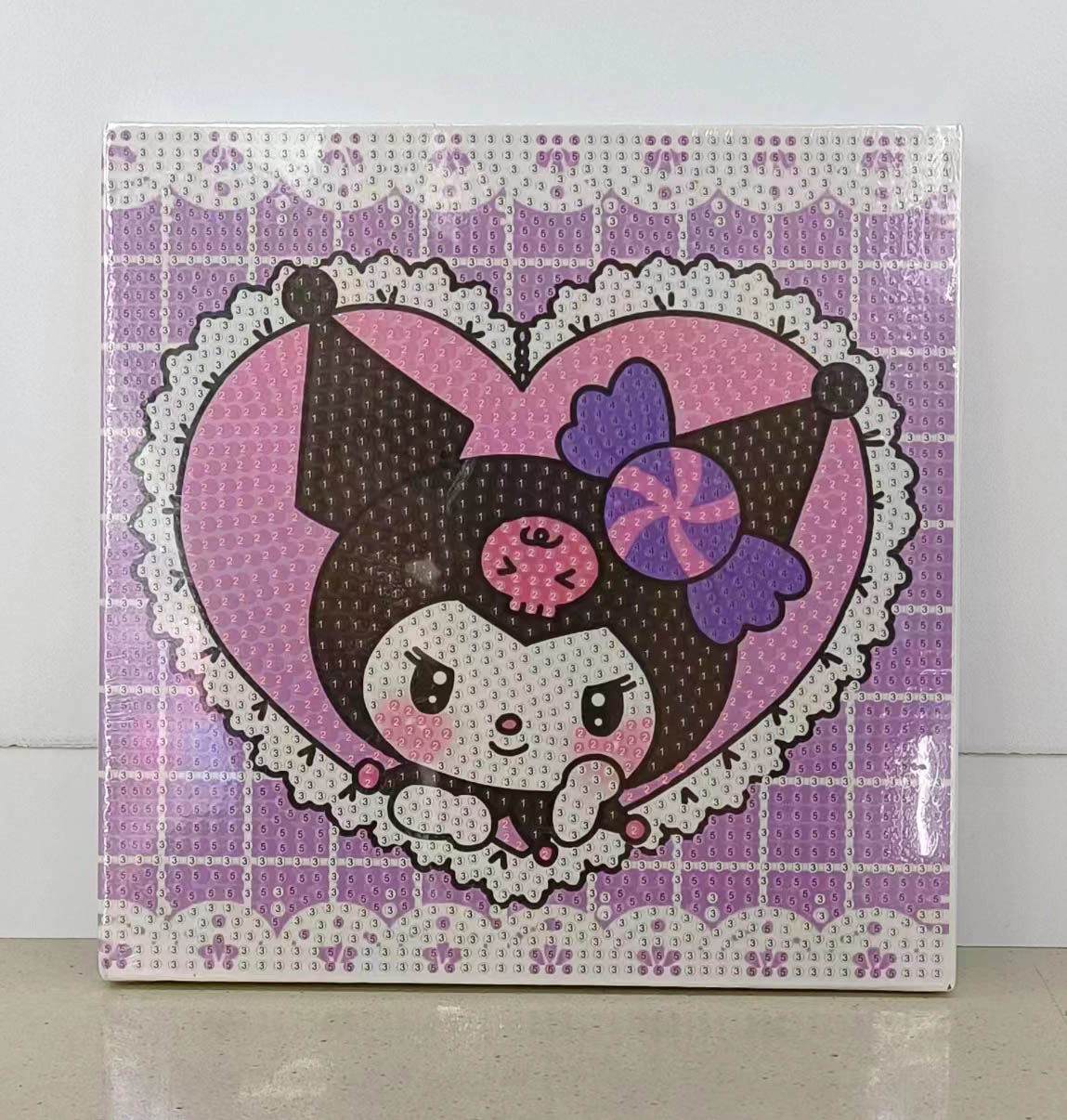 Q88 photo frame diamond painting details Picture