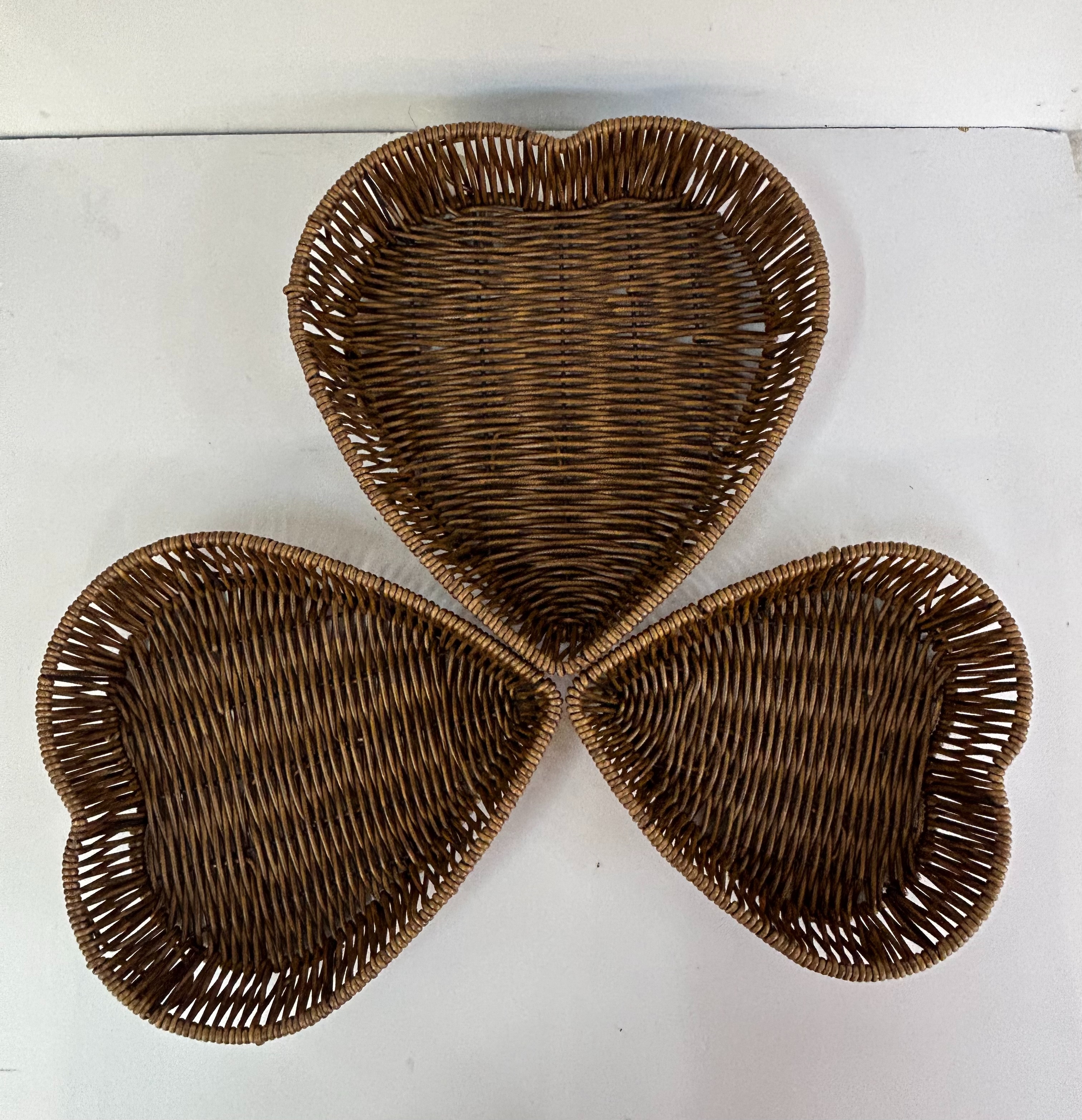 PPC plastic hand-woven storage baskets for the living room, including candy, snack, small food, pastry plates and fruit baskets Specification image