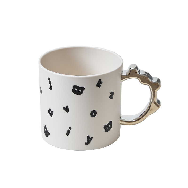 M04-7123ins-style mouthwash cup, home style tooth cup, creative tooth cup, Toothbrush Cup, high appearance level for girls, mouthwash cup Application Scenario