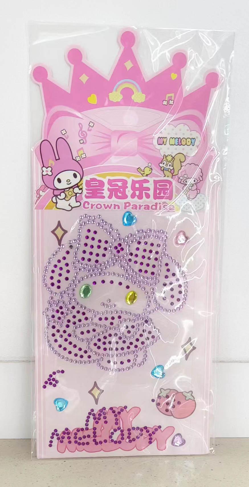 HL-101 Crown Diamond Sticker Specification image