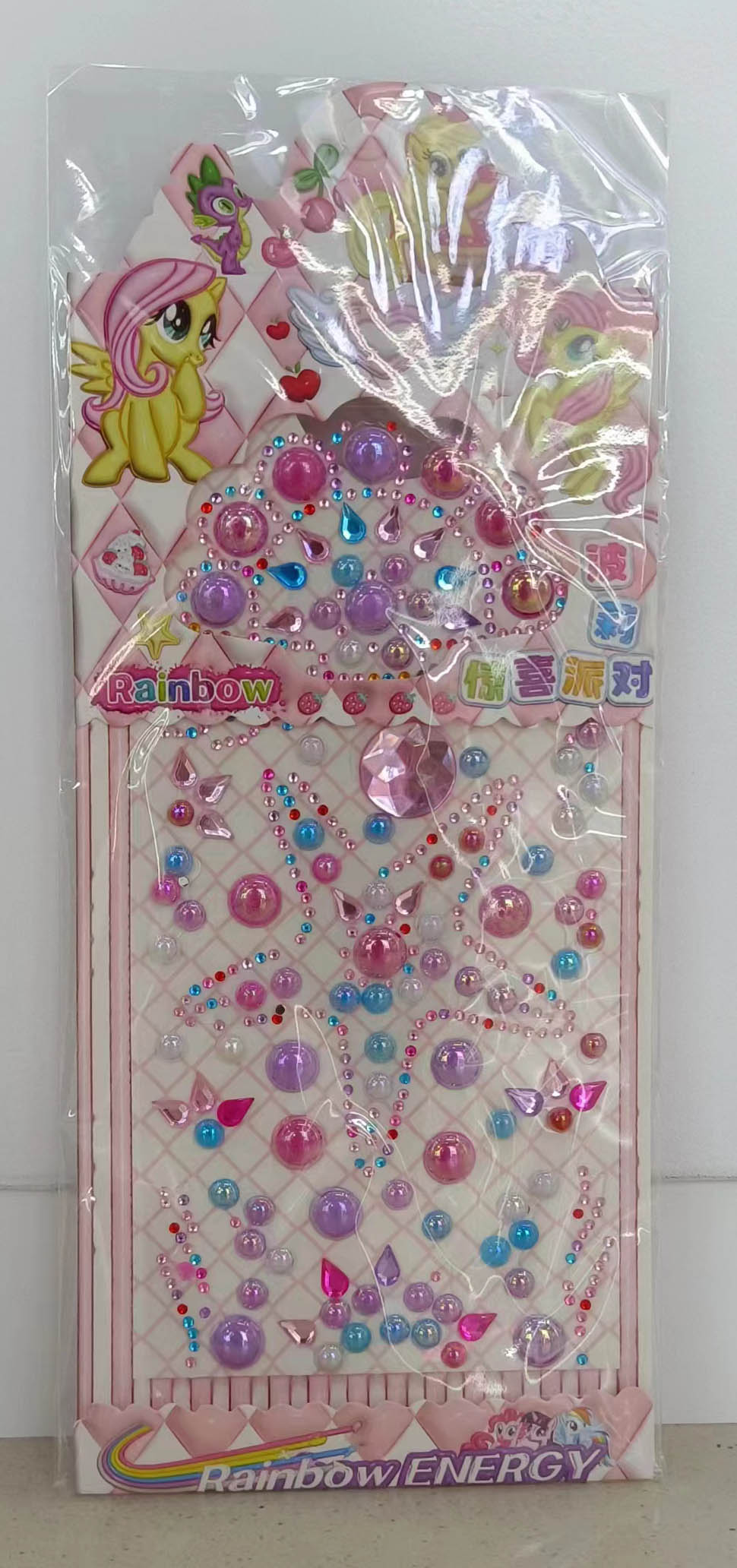 HL-109 Polly Party Diamond Sticker Application Scenario