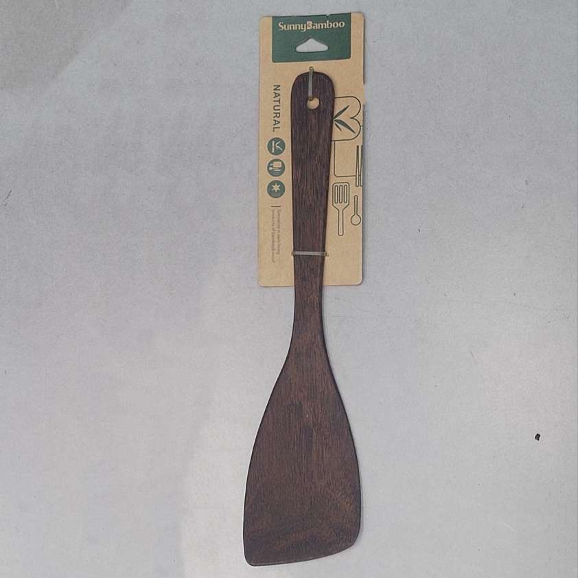 【捷豪竹木】鸡翅木斜铲 SunnyBamboo天然竹木锅铲家用厨房炒菜铲子不粘锅专用耐高温木铲