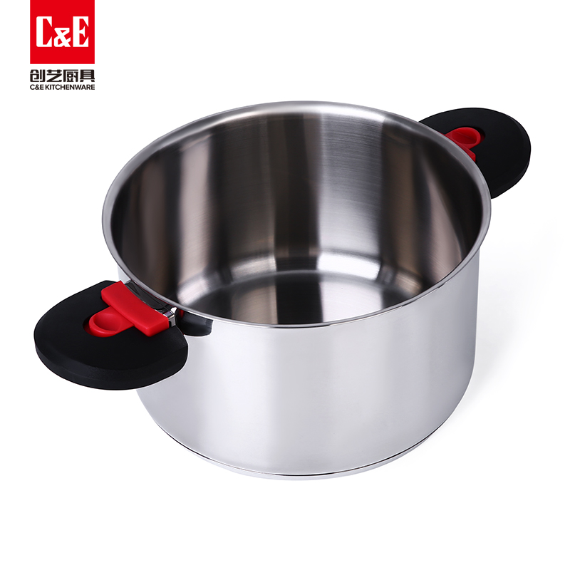 鍋具套裝/年年紅/麥飯石迷你廚房/不粘鍋五件套/銅火鍋白底實物圖