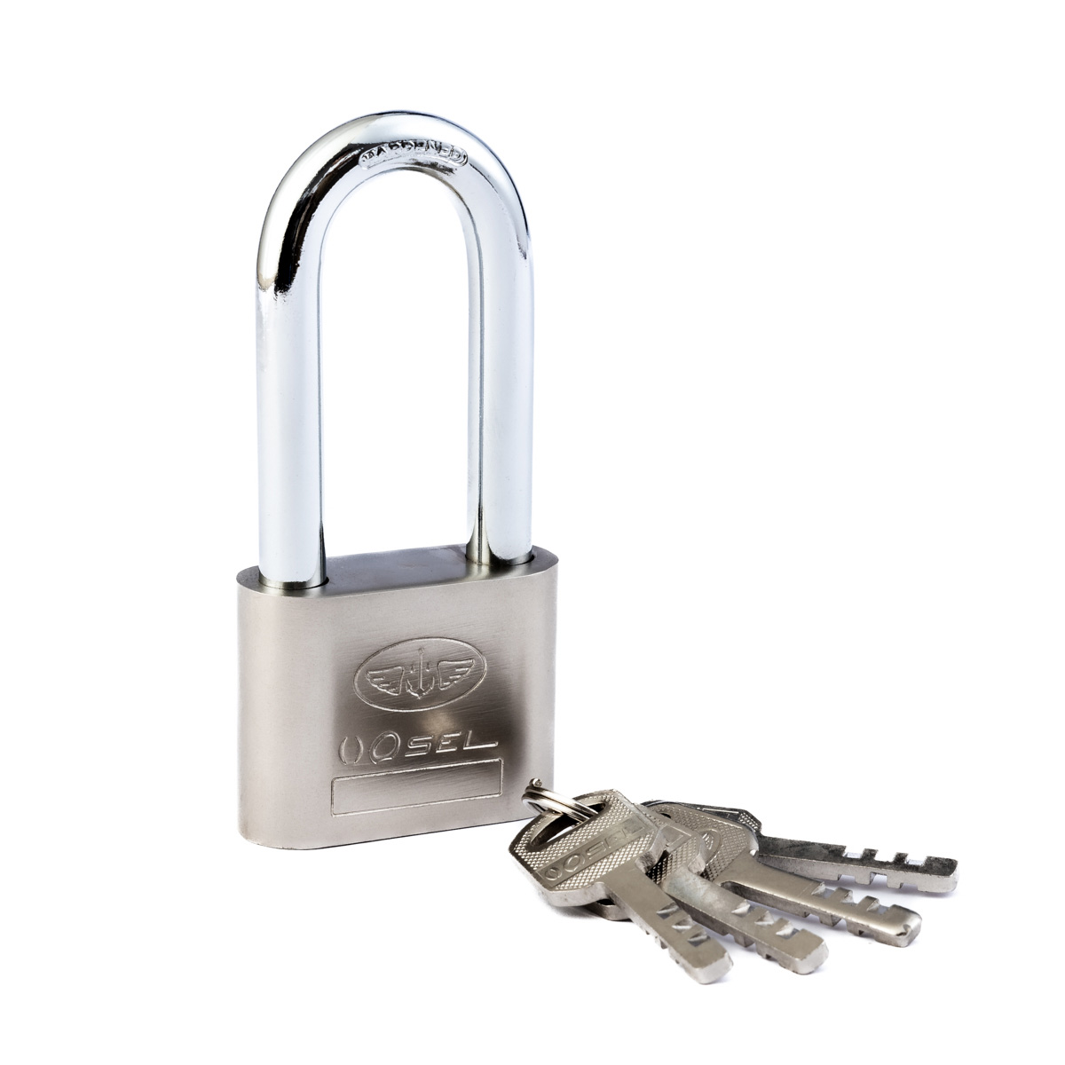 包心厂家直销工业挂锁户外大圆角长梁哑光叶片挂锁插卡包装详情7