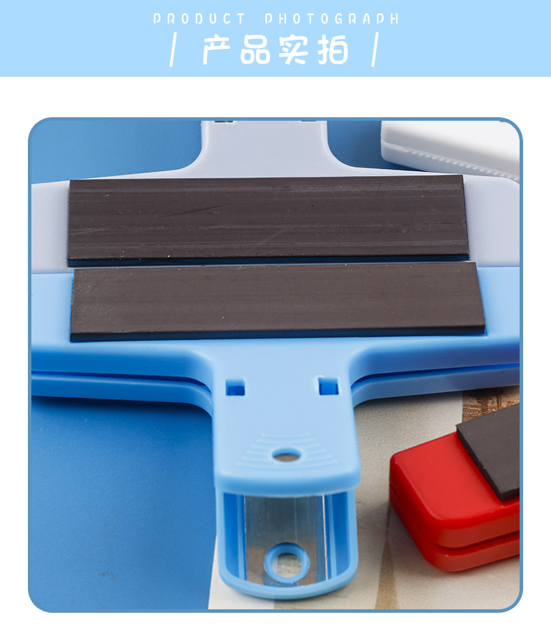 糖果色A4文件夹学生简约试卷夹子文具资料板夹垫板夹票据夹板详情5