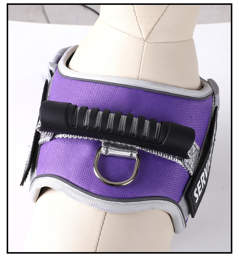 T新款宠物胸背带牵引绳狗狗外出防挣脱遛狗绳小中大型犬宠物用品详情18