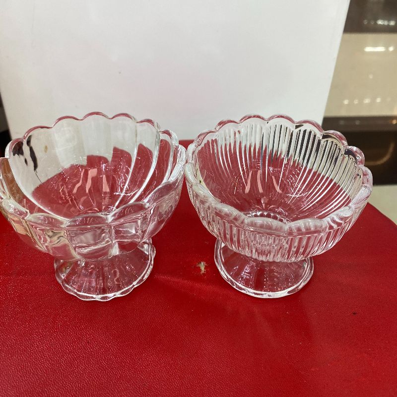 冰淇淋杯酸奶杯高脚布丁杯甜品杯小吃碗ins网红餐厅高颜值玻璃杯白底实物图