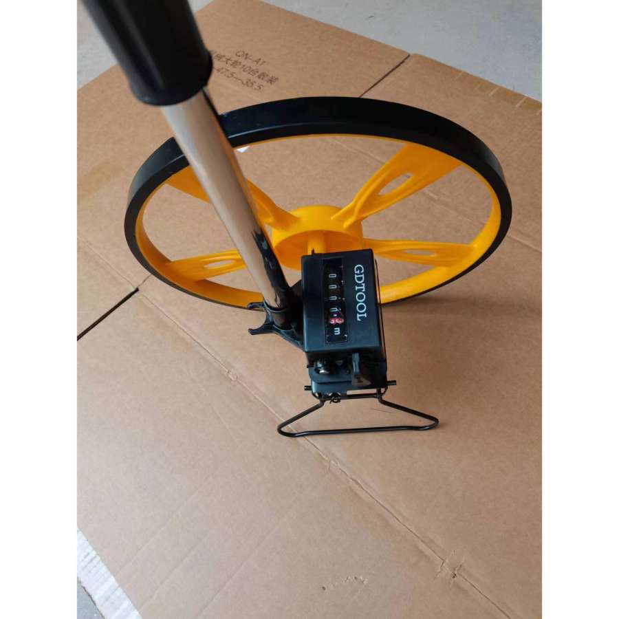 测距轮米数计数器电子数显机械折叠户外工程手推滚尺推尺测量详情图2