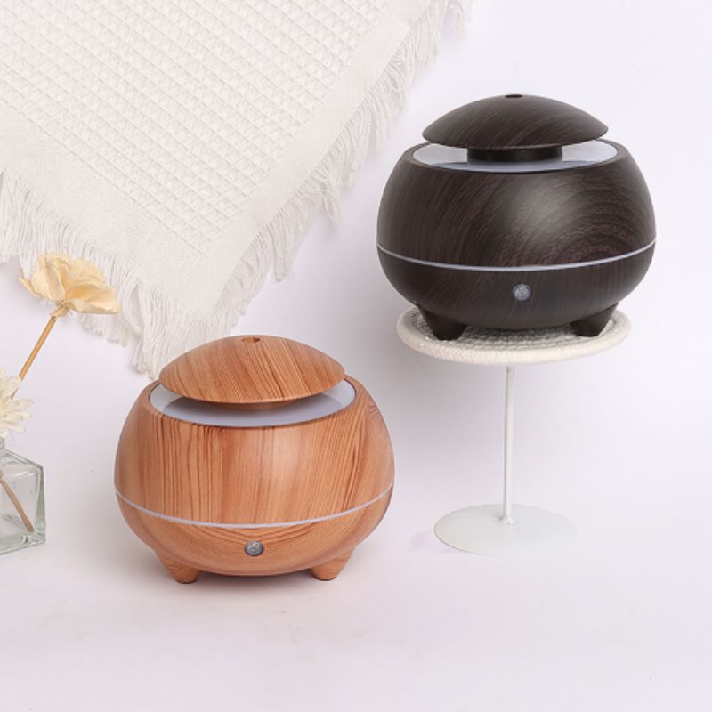 2023 Cross-border New Atmosphere Wood Grain Humidifier, bedroom, office, hotel, Commercial wood grain Aroma Diffuser