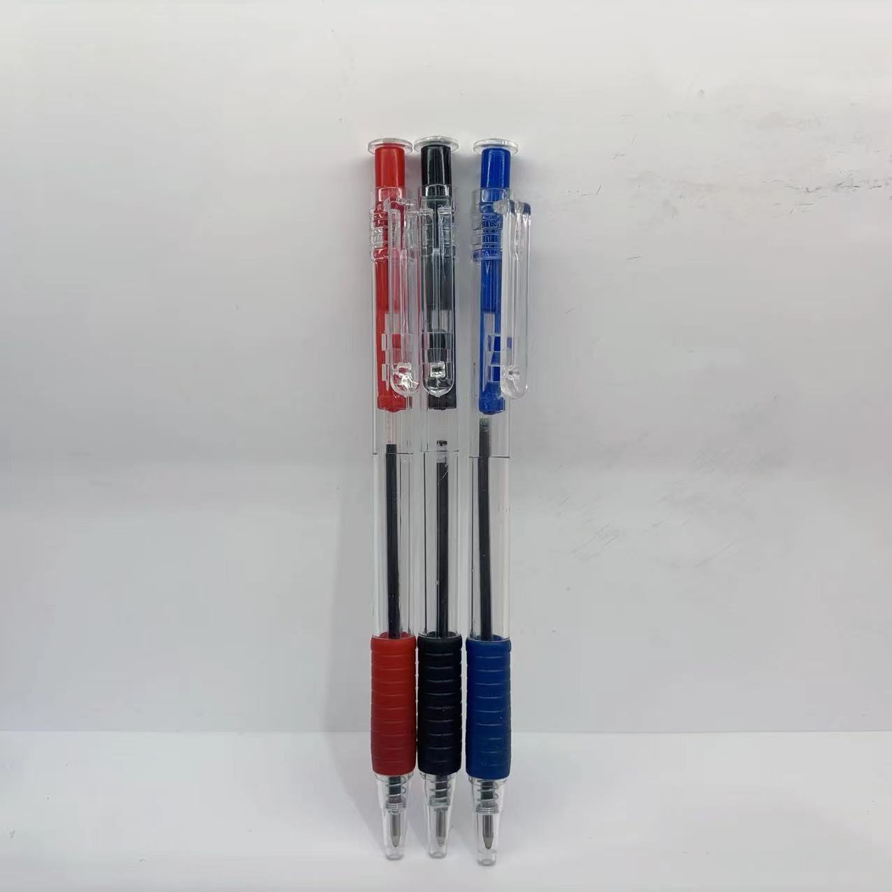 Plastic pen, ballpoint pen set, vacuum-formed ballpoint pen, advertising pen, ballpoint pen stationery manufacturer, simple pen wholesale