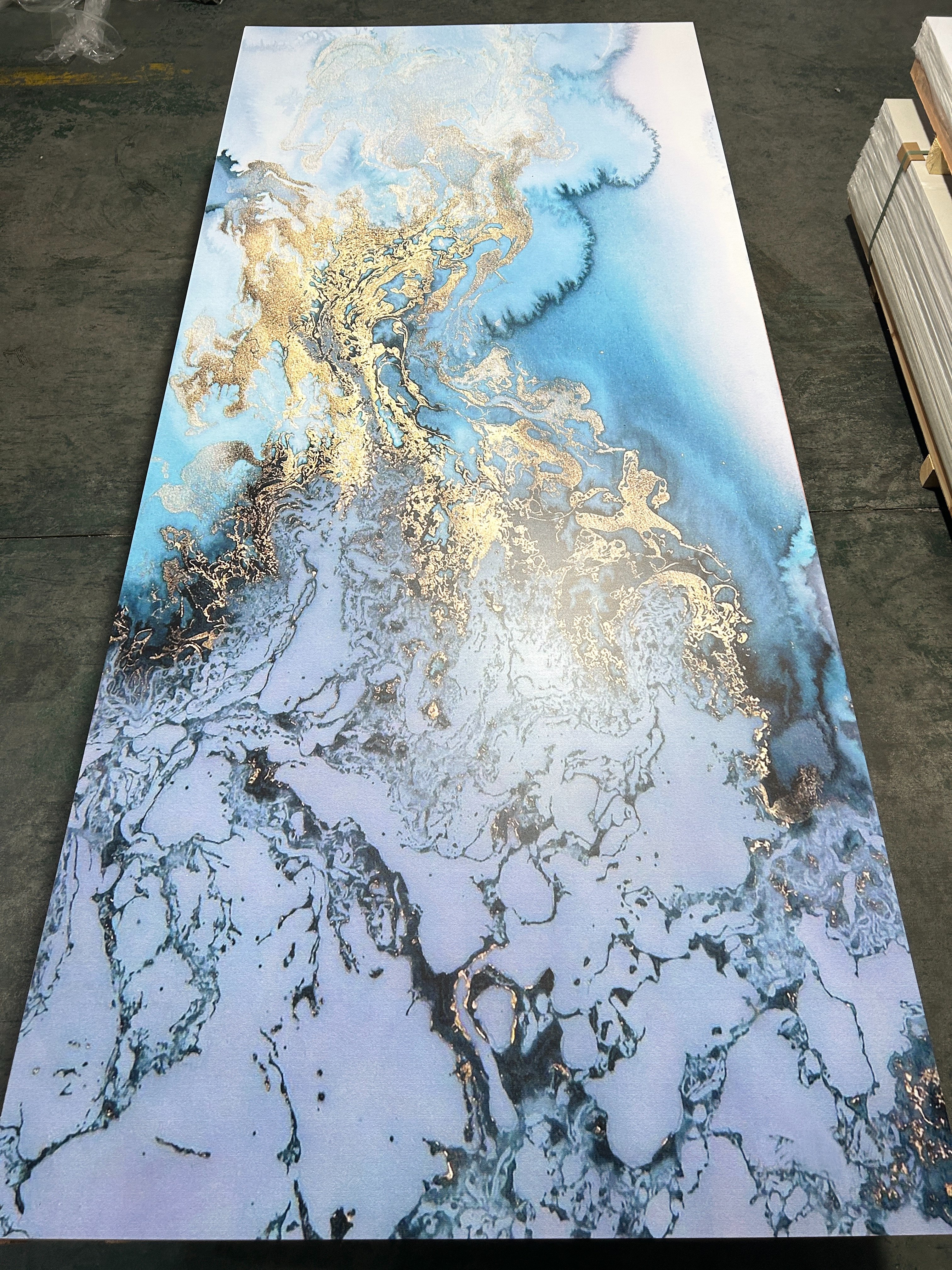 3D Printing Painting 3D Printing Background Wall Panel Application Scenario