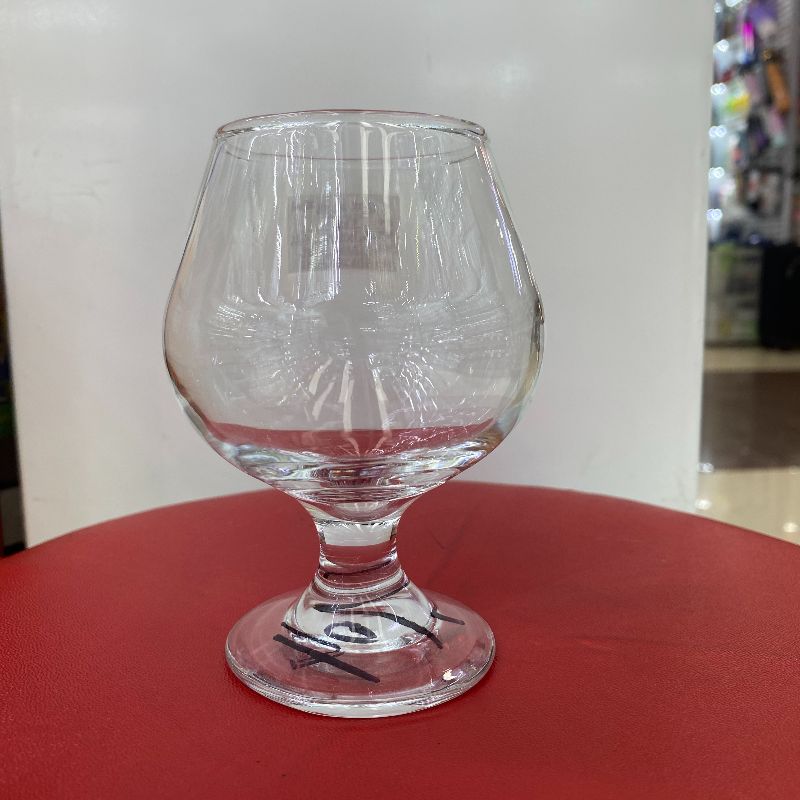 白兰地酒杯欧式洋酒杯玻璃矮脚红酒杯大号威士忌酒杯干邑杯子家用