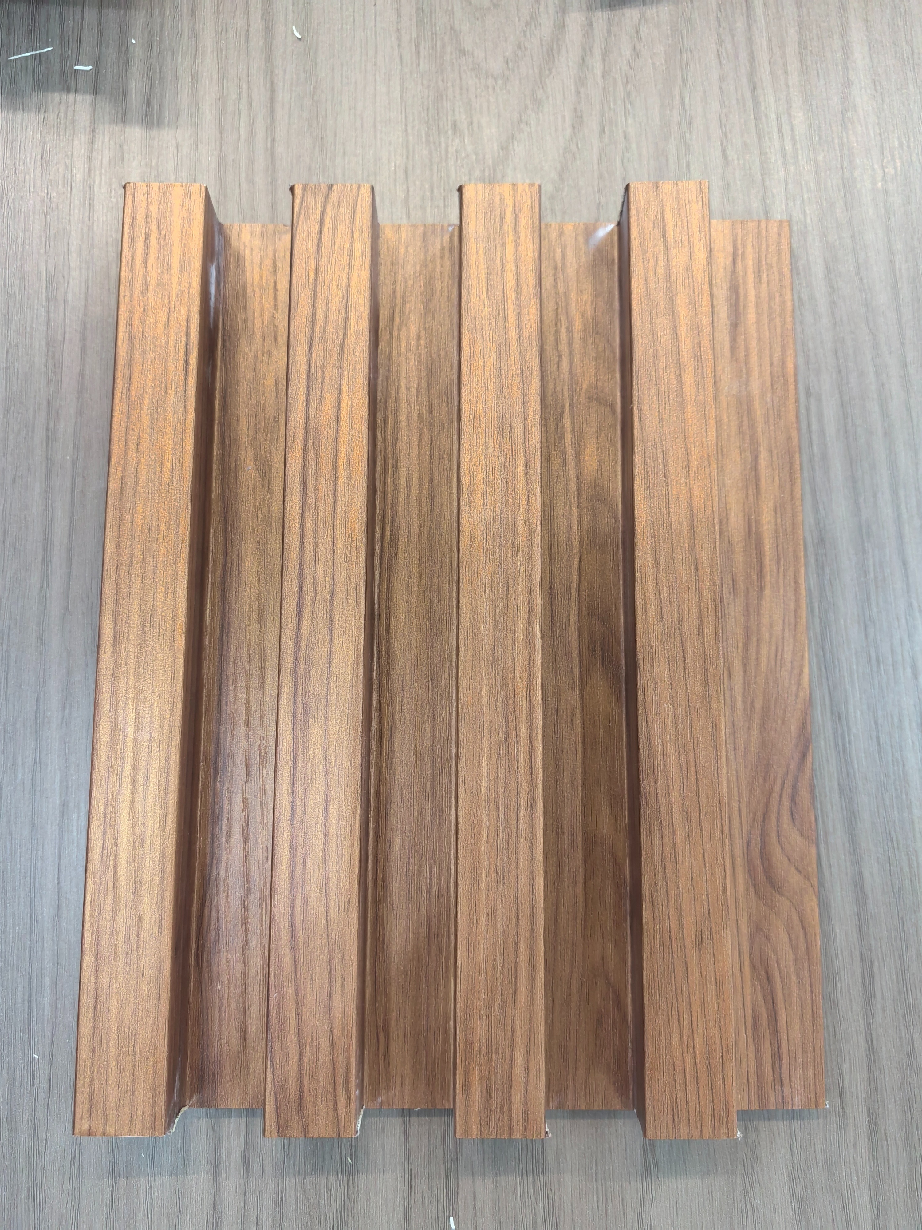 Grille Panel Wpc Wall Panel Building Materials Application Scenario