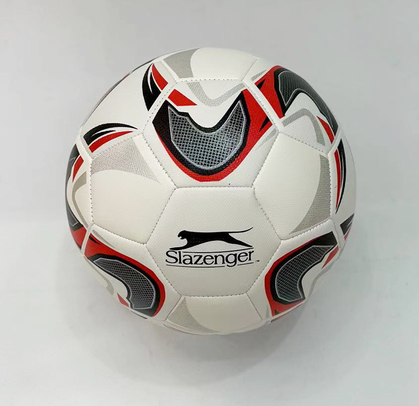 5# high-end PU twill matte football as shown in the picture, 400-420g wound tube, 3.7mm diamond-patterned PU leather