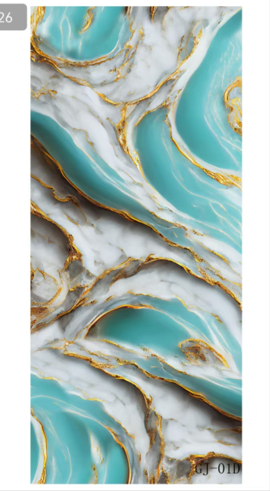 Uv Board Pvc Background Wall Panel Printing Painting Series