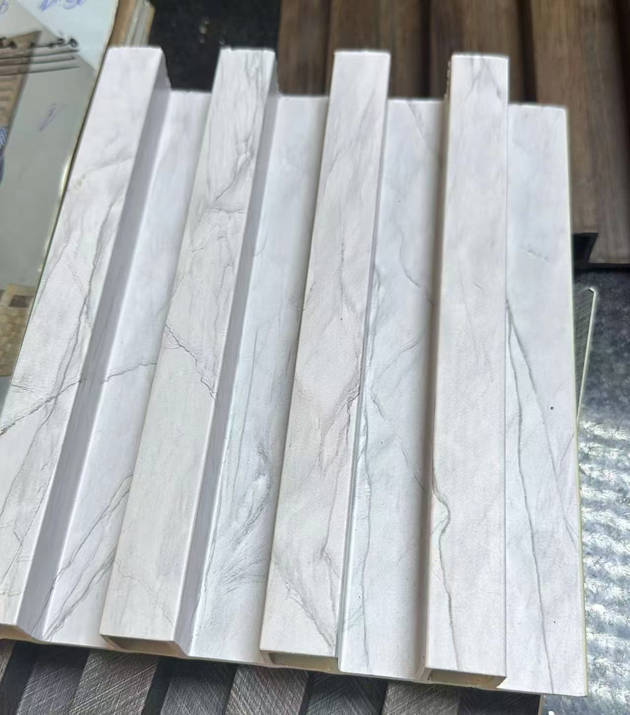 Grille Panel Wpc Wall Panel Building Materials details Picture