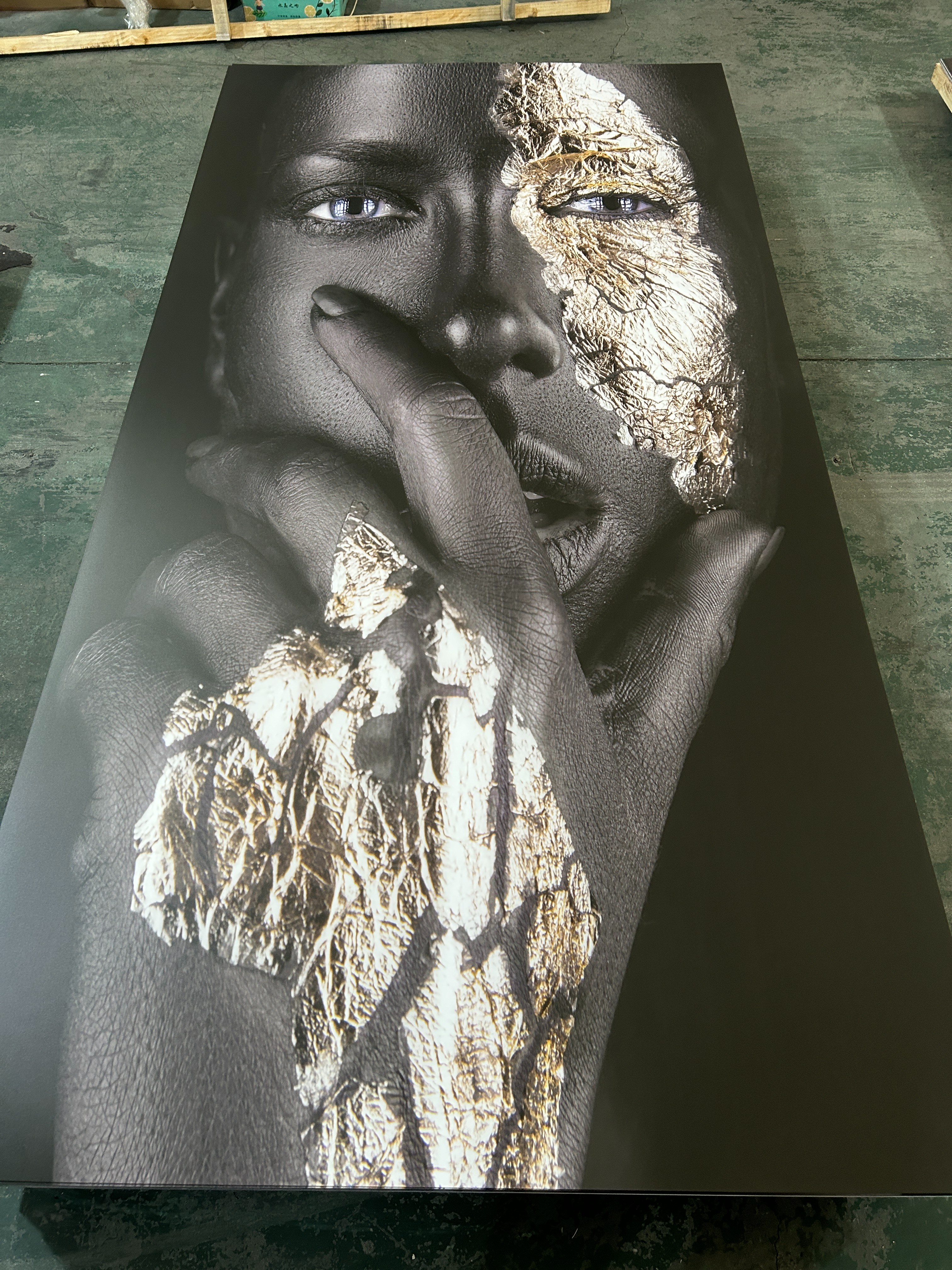 3D Printing Painting 3D Printing Background Wall Panel details Picture