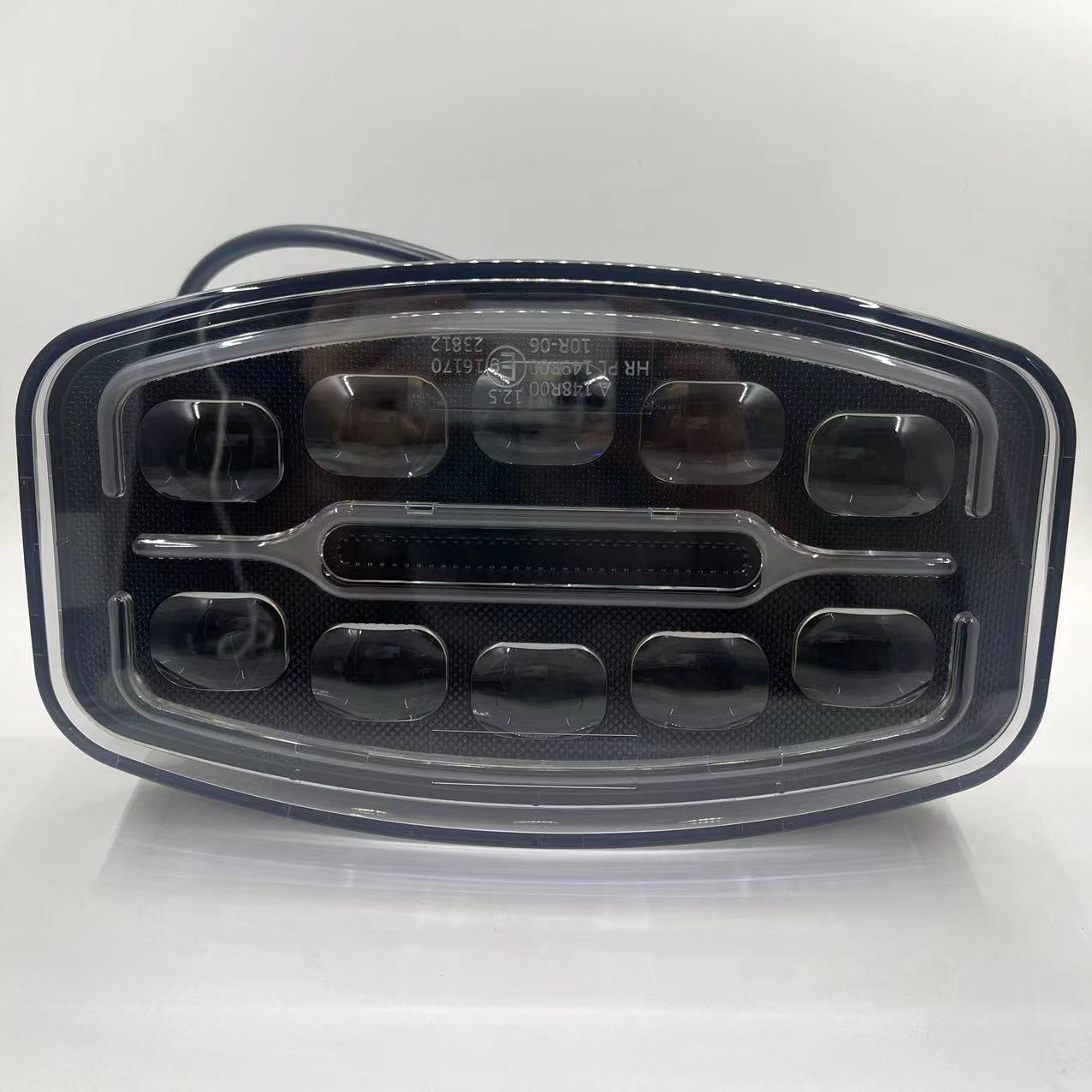 Ouka LED lights, Volvo headlights, work lights, 10-inch white and yellow light, lens lights modification Item Picture