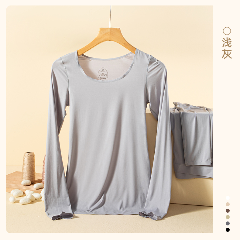 Beauty Empire 3302#3305 Skin Clothing, Skin Pants Thermal Underwear Seamless Women's Base Shirt Thermal Suit Invisible High Elastic Mask Suit Mask Pants Suit undefined