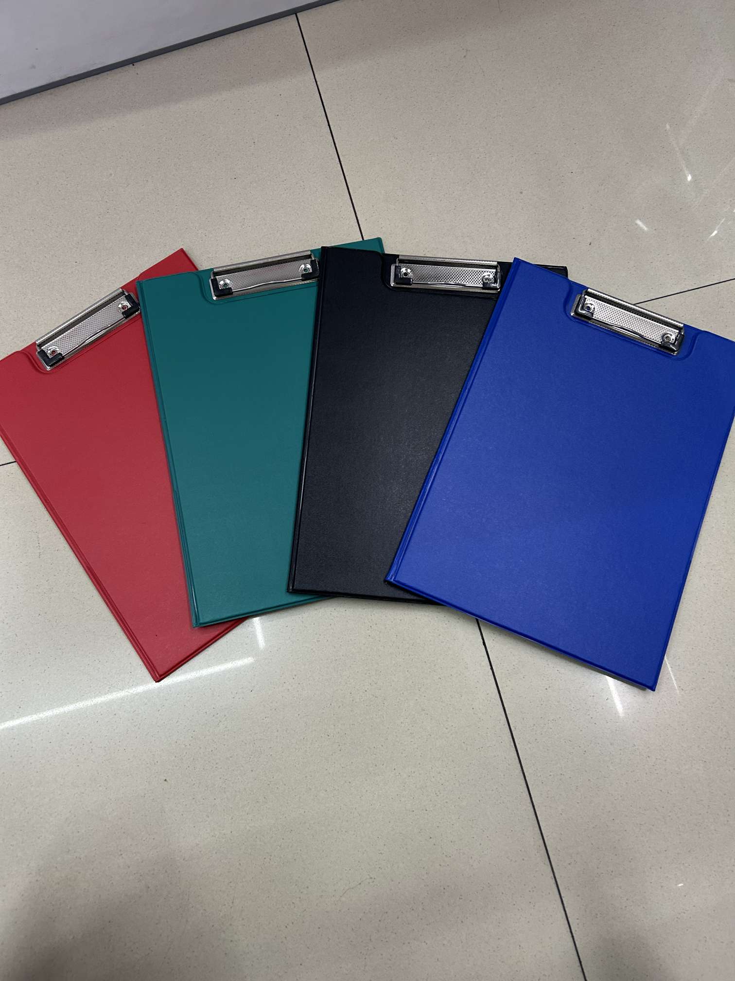 Essential office items: PVC matte single page holder, plastic folder, organ bag, student pusher, cultural office storage, office supplies, folder organization wonder details Picture