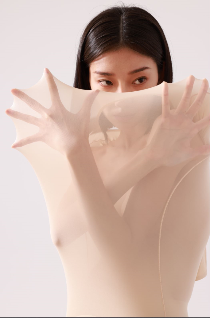 Beauty Empire 3302#3305 Skin Clothing, Skin Pants Thermal Underwear Seamless Women's Base Shirt Thermal Suit Invisible High Elastic Mask Suit Mask Pants Suit Specification drawing