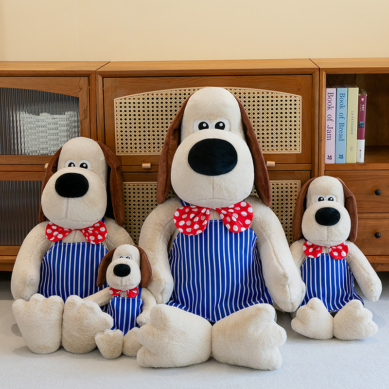 英国无敌掌门狗公仔玩偶小红书同款丑萌玩具蓝帽子飞行员 狗狗礼物