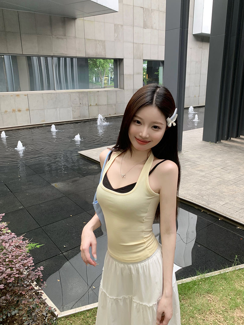 体恤/高弹打底衫/白色t恤白底实物图