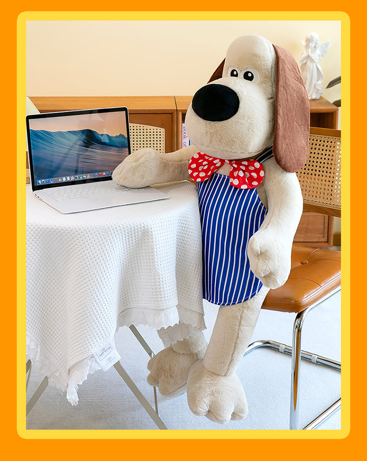 英国无敌掌门狗公仔玩偶小红书同款丑萌玩具蓝帽子飞行员 狗狗礼物详情10