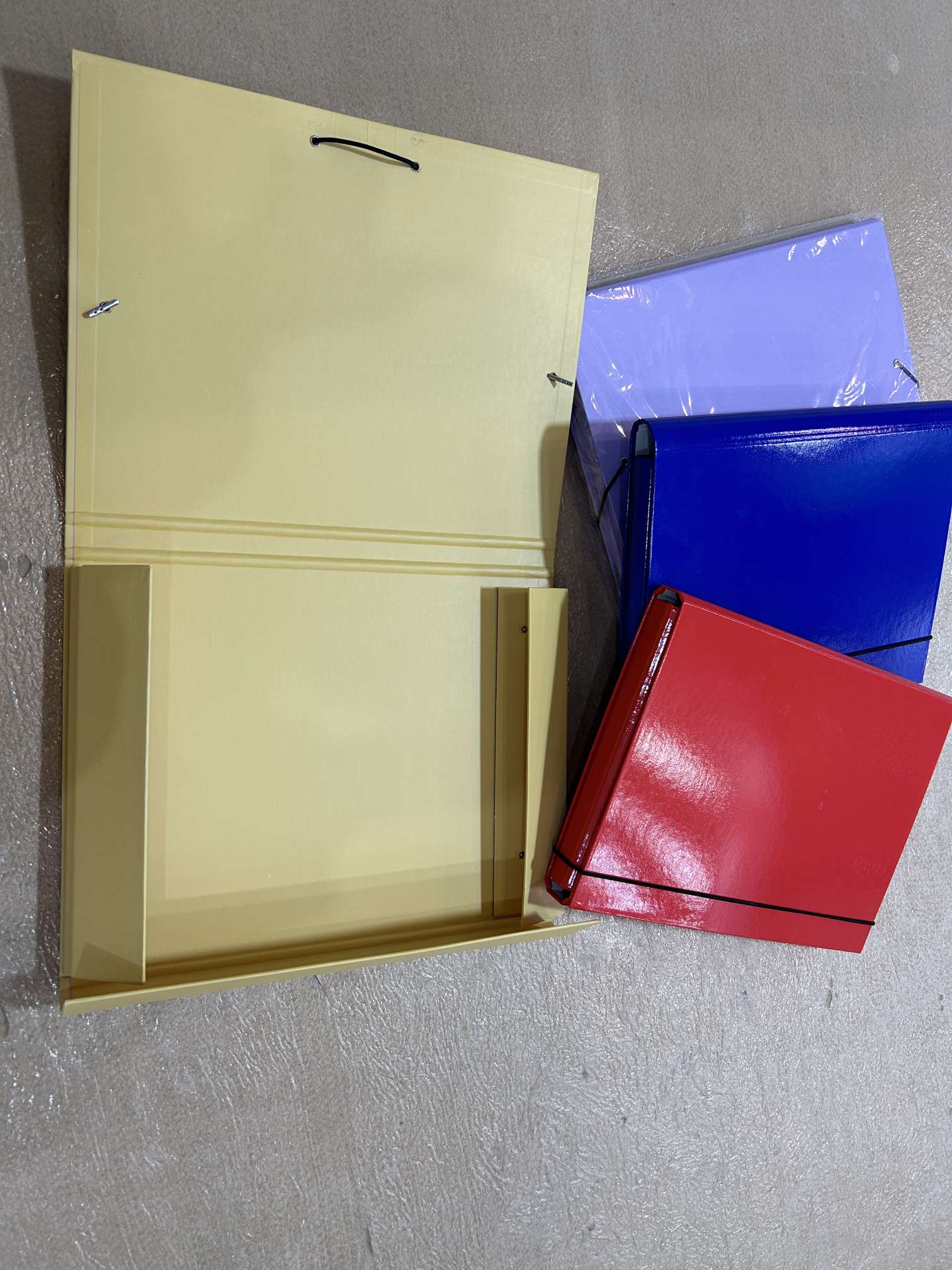 Essential office items: PVC matte single page holder, plastic folder, organ bag, student pusher, cultural office storage, office supplies folder thumbnail