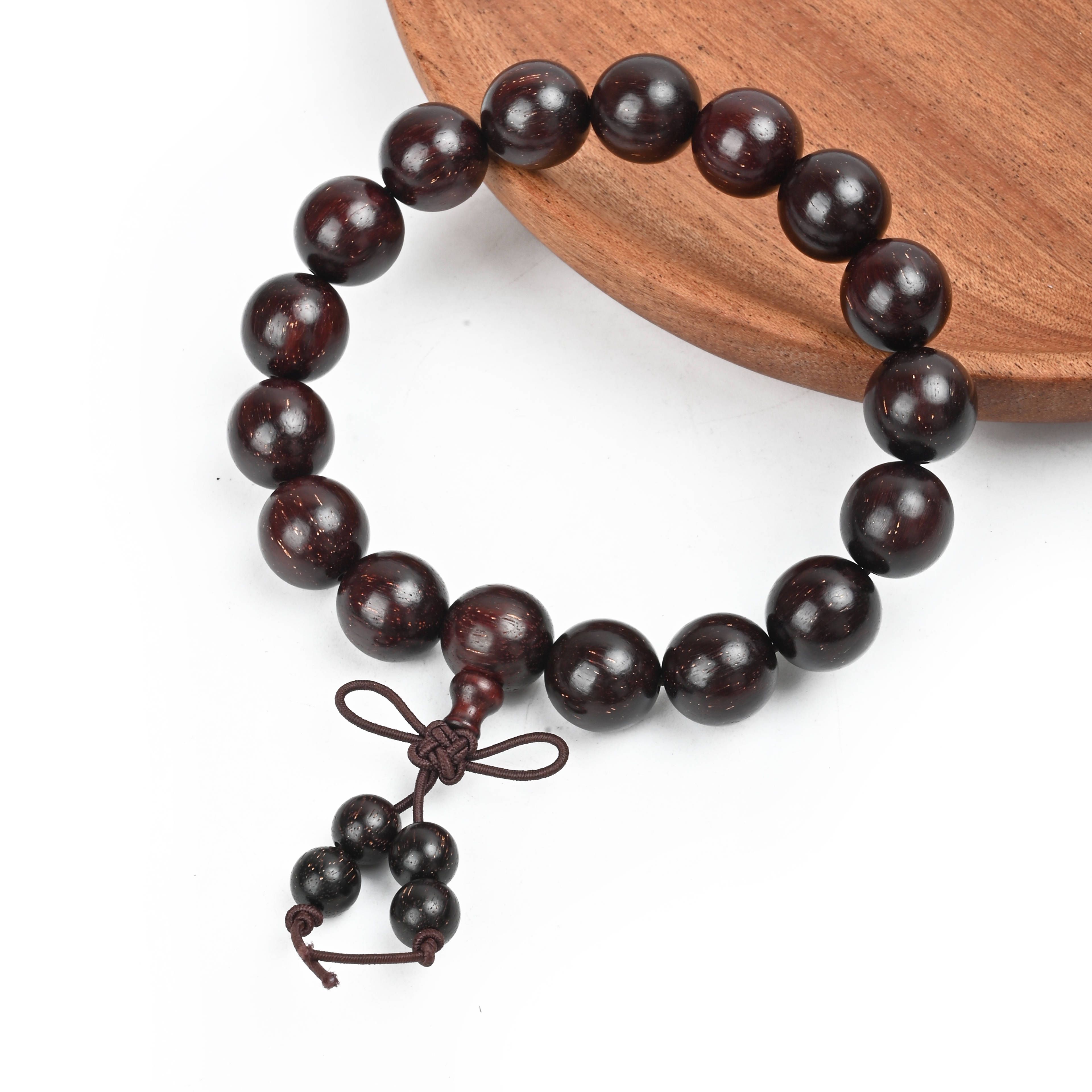 Wholesale of wooden cultural play bracelets, rosewood bracelets, sandalwood bracelets, Buddhist prayer beads and prayer beads for women