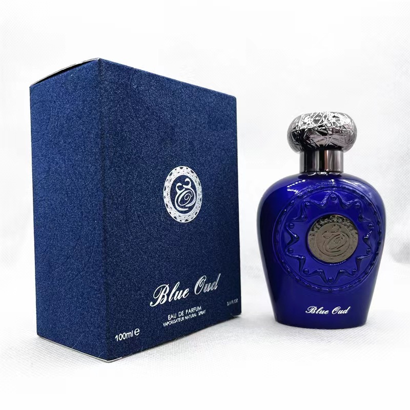 Cross-Border Source Manufacturers Direct Perfume Wholesale Bleu Oud Blue 100Ml Arab Fragrance Perfume Perfume Perfume Perfume Perfume details Picture