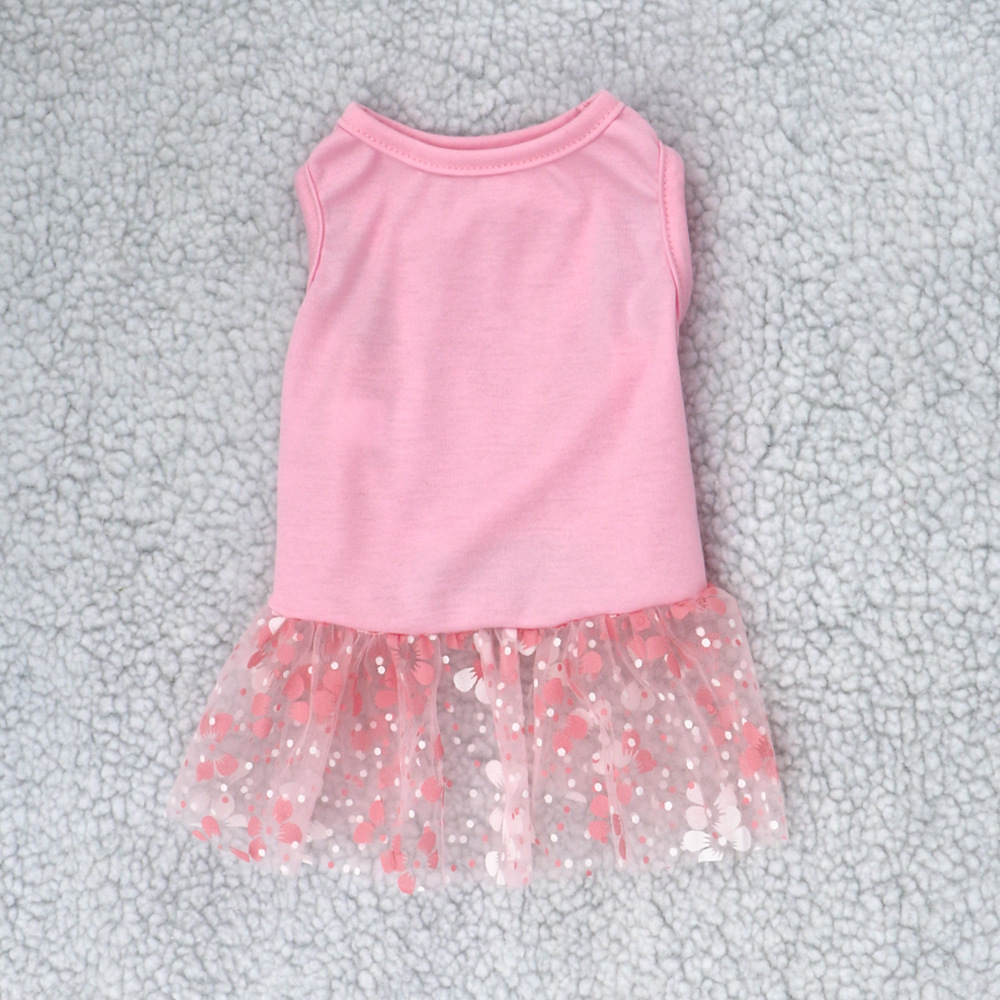 T猫狗春夏T恤裙新款宠物猫咪裙小狗猫咪网纱裙子舒适狗裙子猫衣服详情4