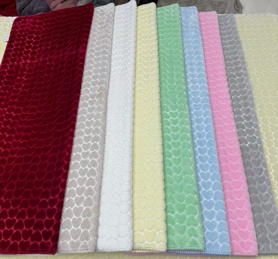 Bedding, children's blanket, solid color embossed children's blanket, plain children's blanket, children's blanket, cover blanket