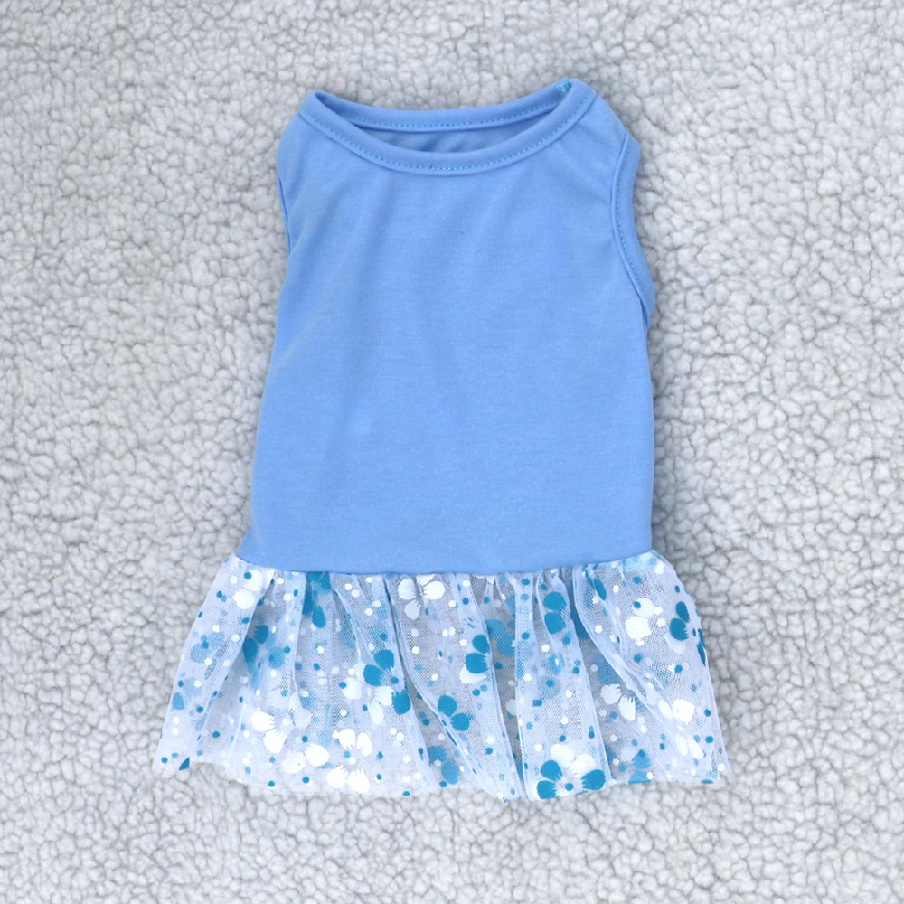 T猫狗春夏T恤裙新款宠物猫咪裙小狗猫咪网纱裙子舒适狗裙子猫衣服详情6