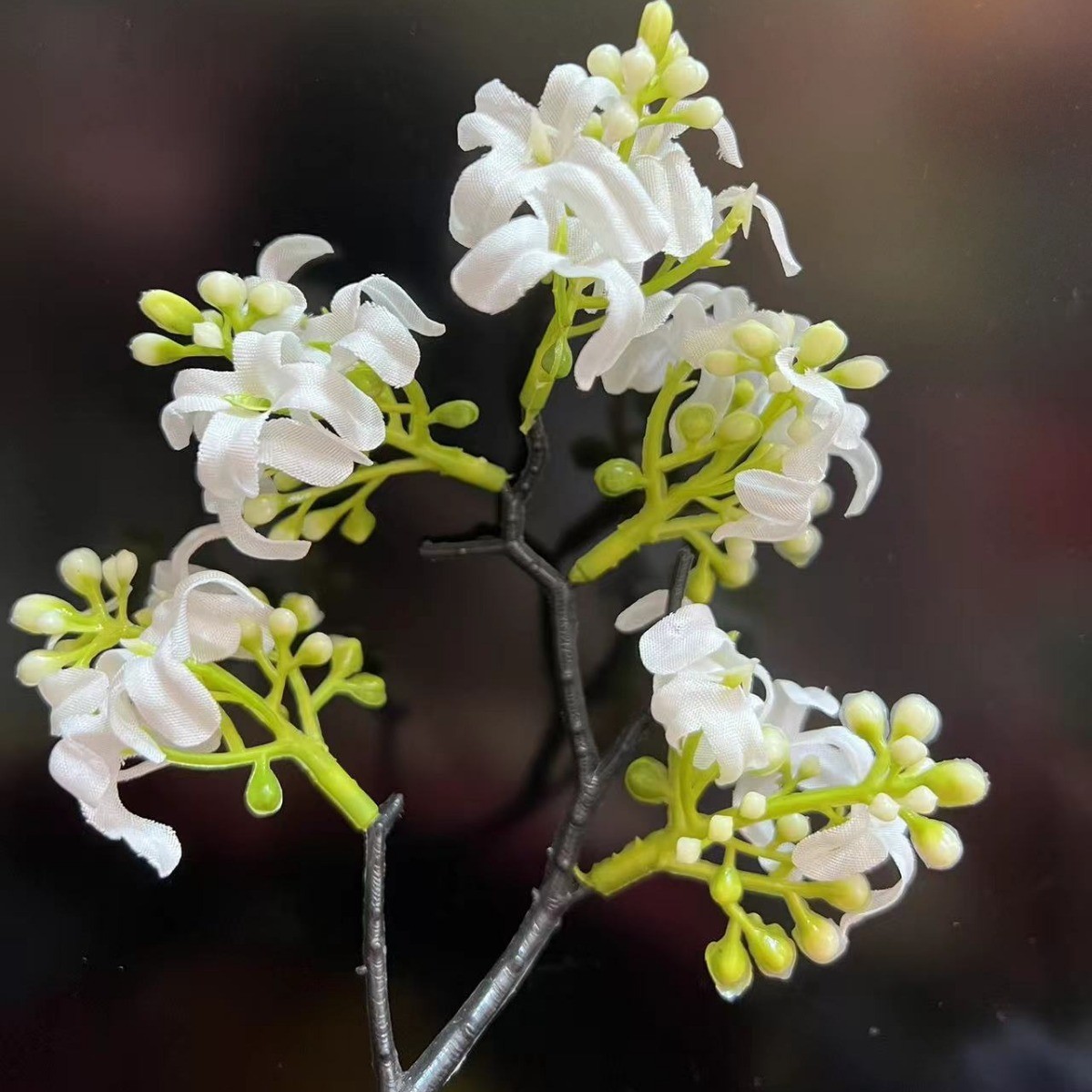 仿真花/多肉仿真花/干花瓣香包/永生花/假花白底实物图