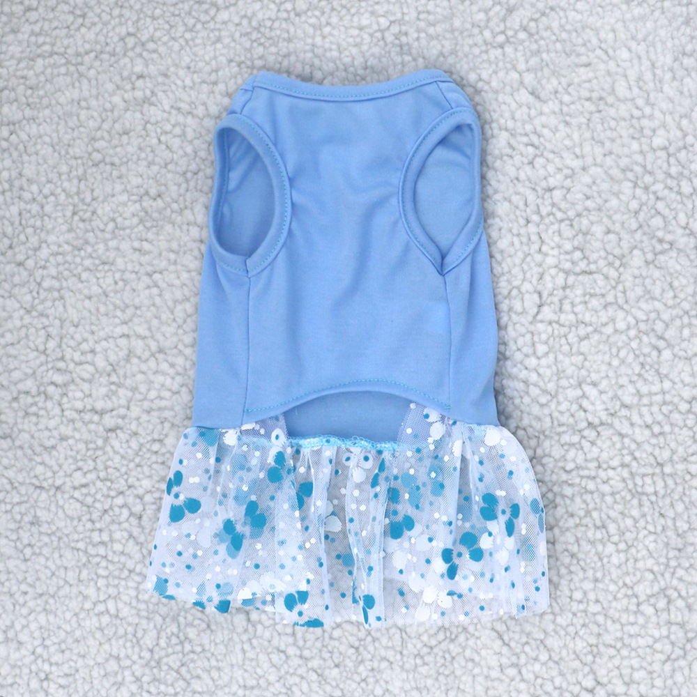 T猫狗春夏T恤裙新款宠物猫咪裙小狗猫咪网纱裙子舒适狗裙子猫衣服详情5