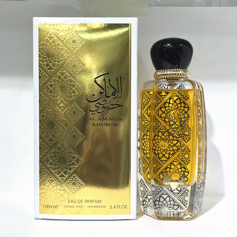 Cross-Border Foreign Trade Perfume Wholesale Al Amakin Khusesi Middle East Arab High-Grade Printed Perfume Perfume Perfume