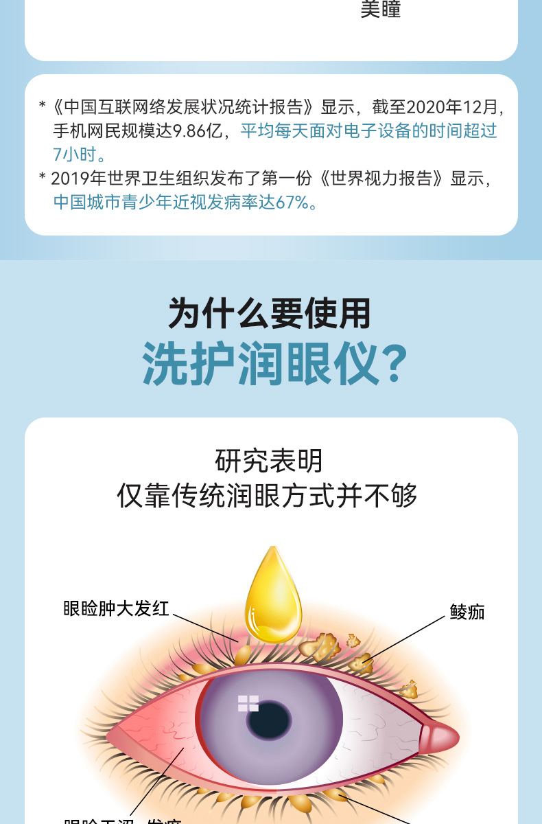 OES润眼仪滋润眼部清洁仪家用办公洗眼仪缓解眼部疲劳舒缓神器详情3